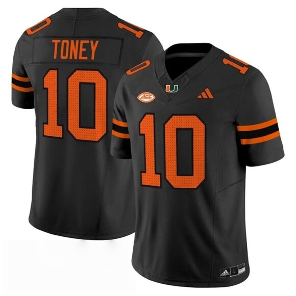 Mens or Youths Choose Malachi Toney Black Vapor Stitched Jersey